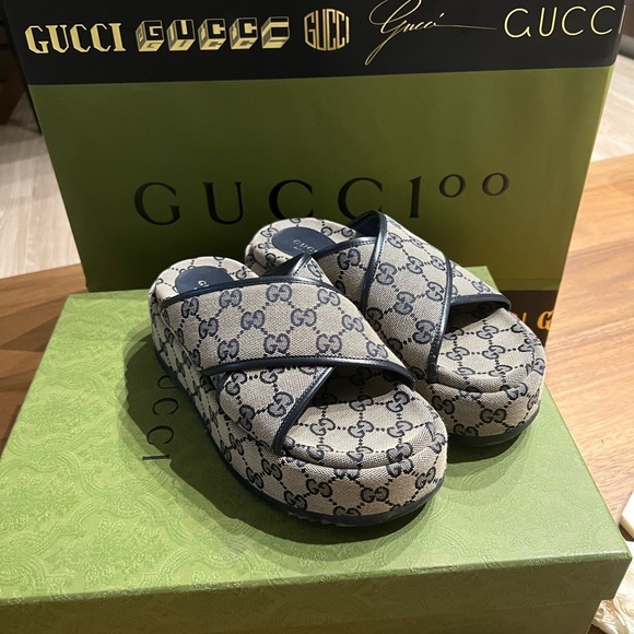 Gucci Platform Sandals - Picture 3 of 5